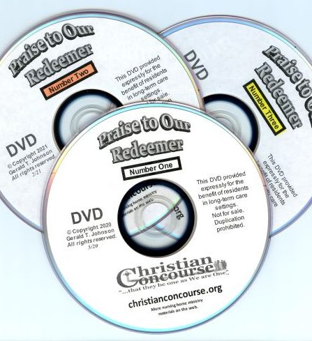 Three DVD set - "Praise to Our Redeemer"